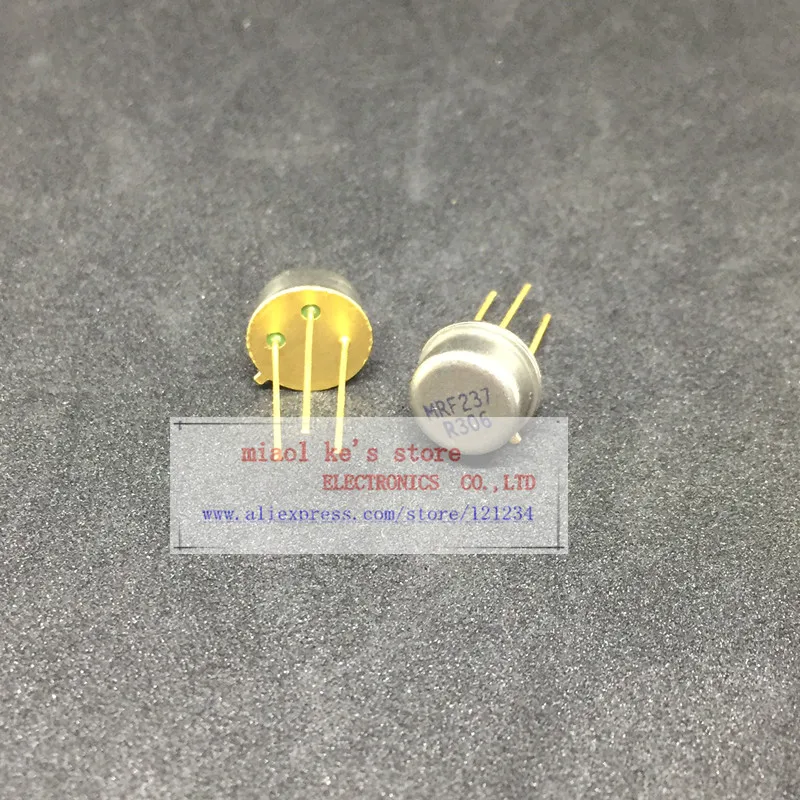 100%New original: MRF237 mrf237 [ 1.0A 18V-36V 225MHz TO-39/CAN4 ]  SILICON NPN RF POWER TRANSISTOR