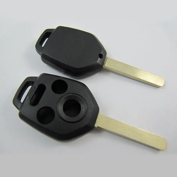 

5PCS Remote Key Case 3 Buttons With Panic DAT17 for Subaru Legacy Outback Car Key Shell Blanks