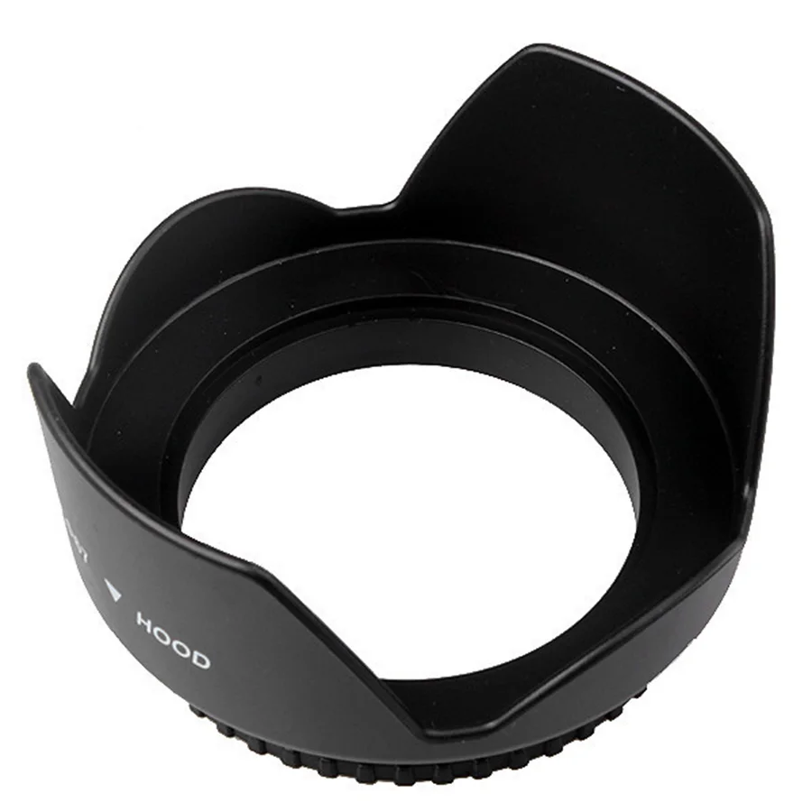 49mm 52mm 55mm 58mm 62mm 67mm 72mm 77mm Screwed Flower Petal Sunshade Lens Hood For Nikon Canon Sony Fuji Olympus DSLR Camera