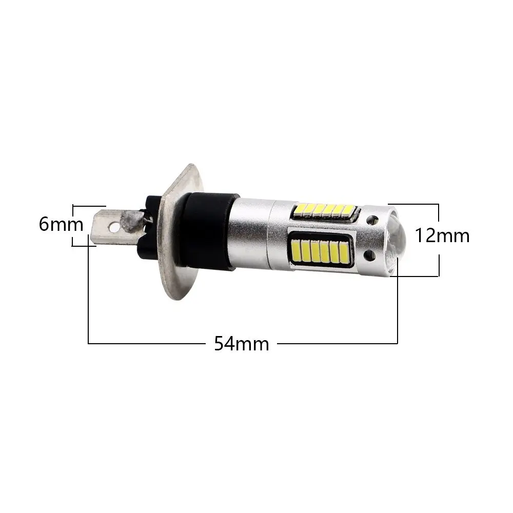 Par De Lampada H1 30 Led Samsung Chip 30w Efeito Super Branca Geralmente Farol ALTO Farol Milha