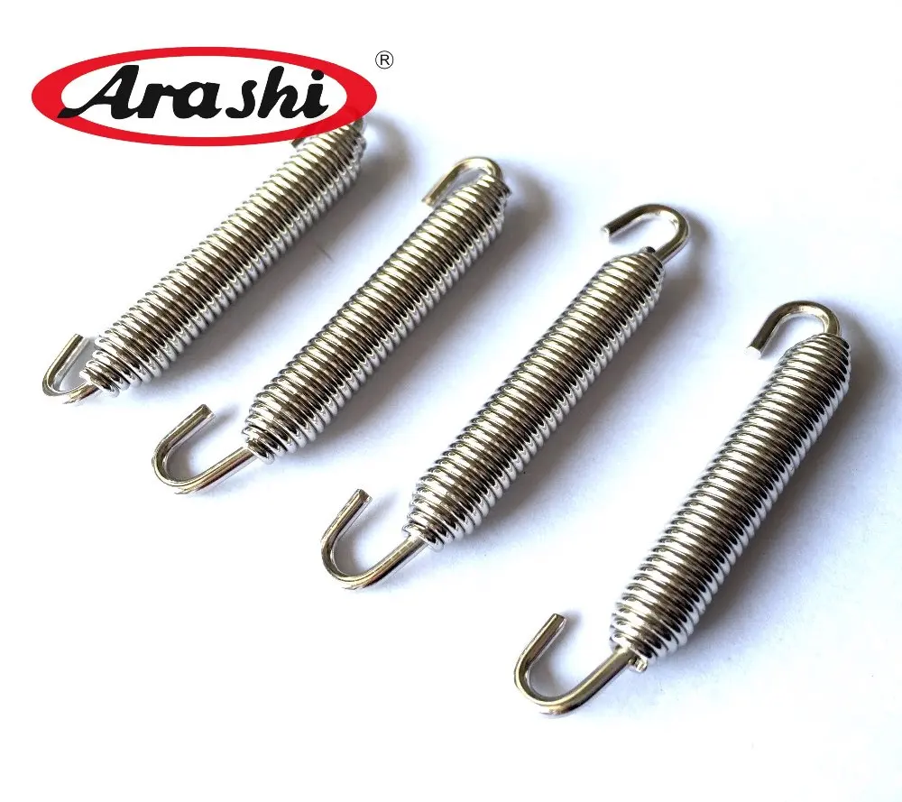 Arashi 1 Set Exhaust Spring Muffler Exhaust Kit ATV Springs For HONDA CBR600RR CBR1000RR For SUZUKI GXSR600 750 1000 Motorcycle