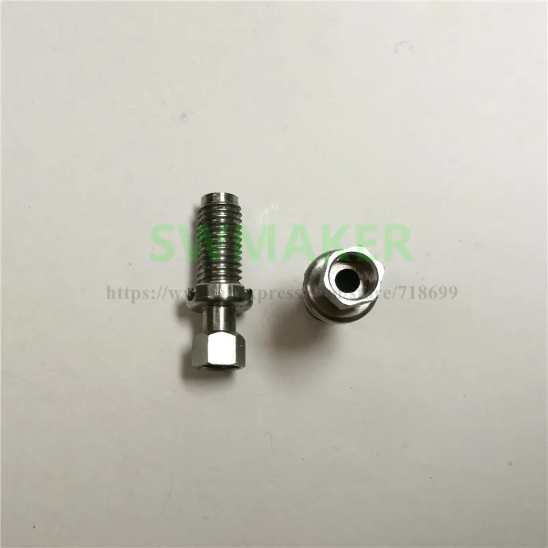2PCS New UM3 PP ThreadTube heater break Extruder throat, Non-standard parts for 3.0mm filament 3D printer