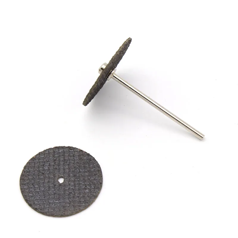 5pcs 32mm Cutting Discs Resin Fiber Cut Off Wheel + 2.35/3.2mm Shank For Dremel Accessories Rotary Power Grinding Abrasive Tools