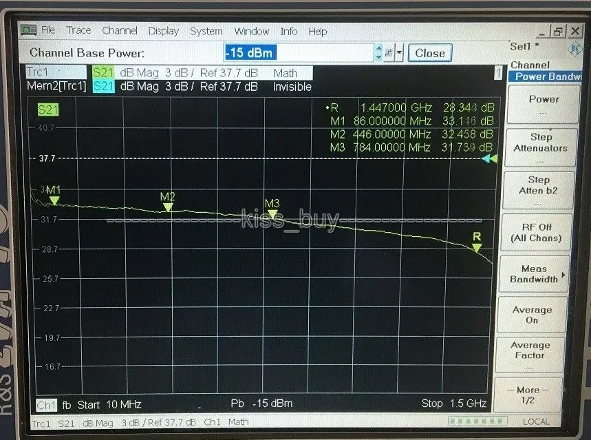 10MHz-1500 MHZ 32dB Gain 27dBm LNA RF power Amplifier Module for FM HF VHF UHF Ham Radio