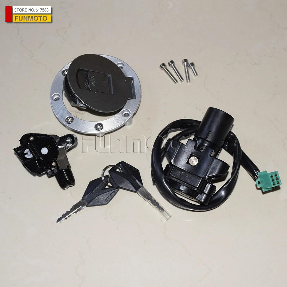 

Lgnition Key suit For CF150-2A/2C-1 Key Set of CF motorcycle Parts Code is 6100-0110A0