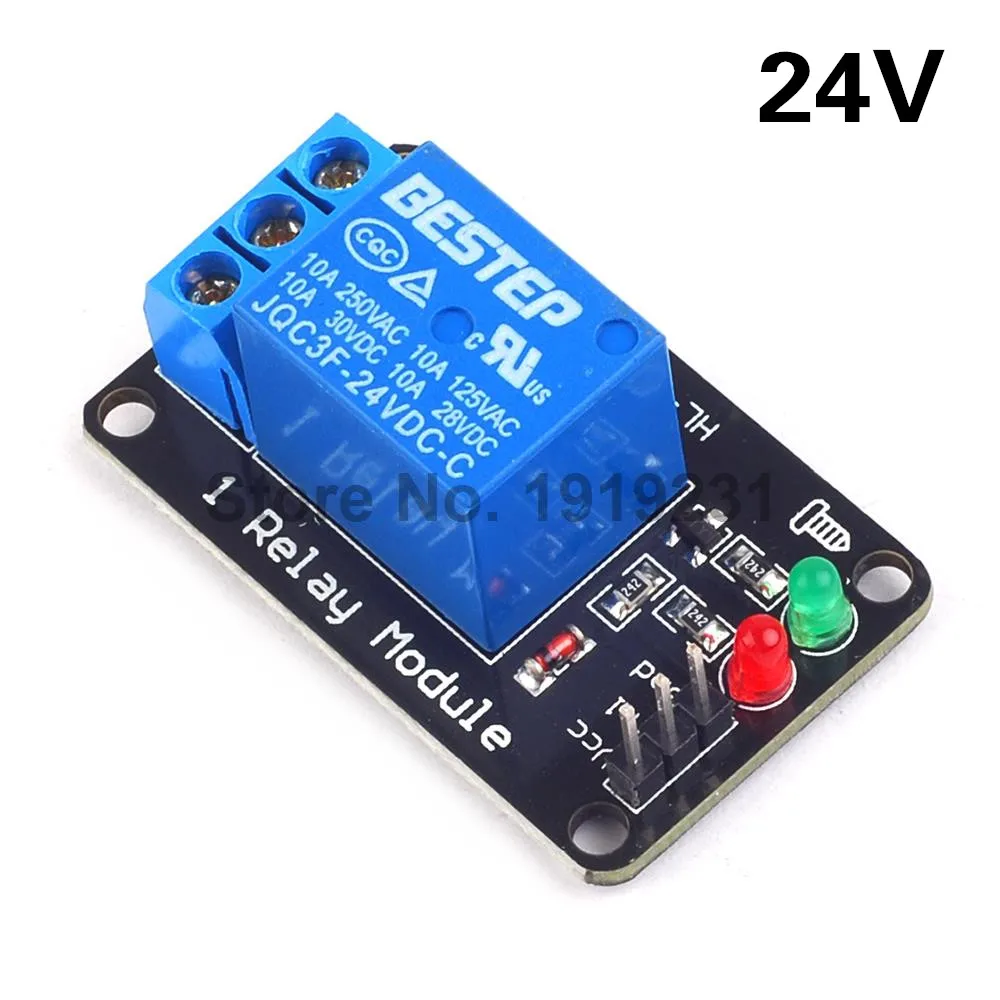 24V 1 Channel Relay Module Low Level for SCM Household Appliance Control