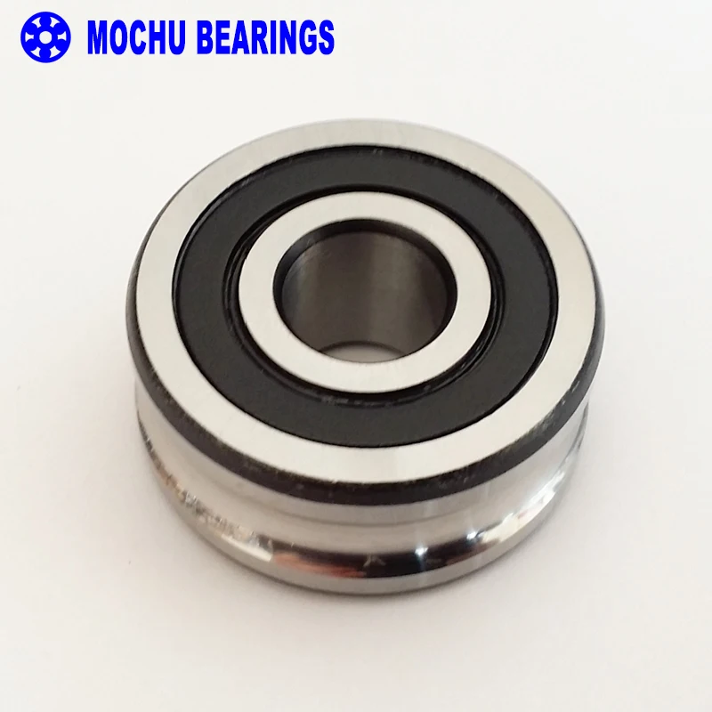 1PCS LFR5201-12NPP LFR 5201-12 NPP Track rollers double row angular contact ball bearings Gothic arch raceway groove