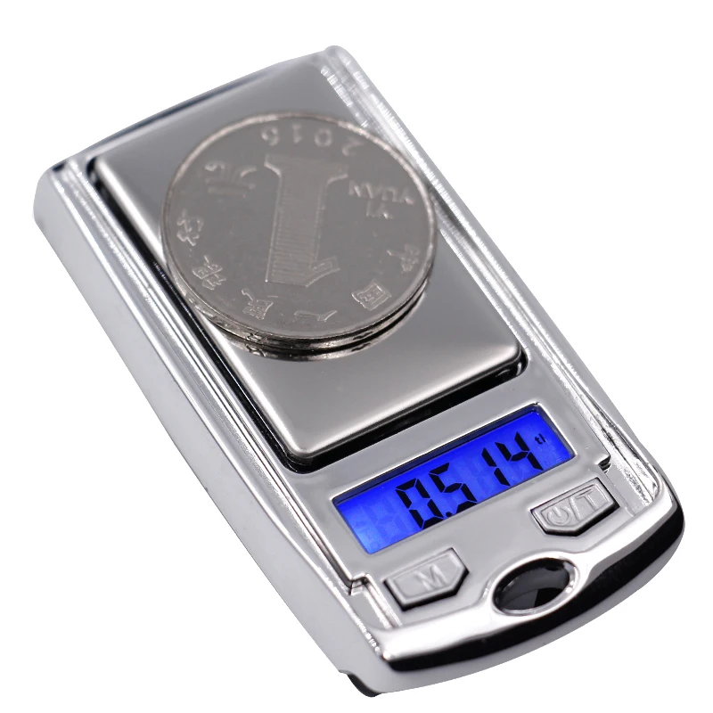 Pequeno Digital Lcd Equilíbrio de Bolso Escala de Peso Jóias com Backlight Alta Precisão 0.01g x 100g
