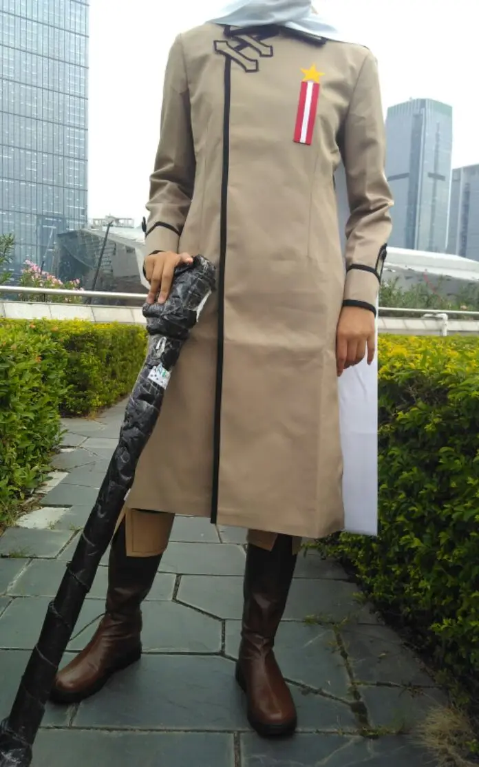 APH Russia Ivan Braginsky Cosplay Costume full set for Halloween Christmas party men women costume view 4