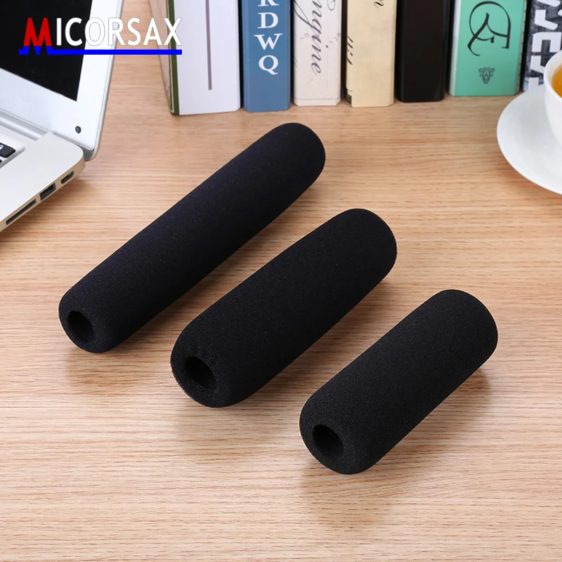 Length 21 15 12cm High-density Thicken EP Sponge Cover Suitable for Inner Diameter 20~22cm Long Interview Microphone Camera Mic