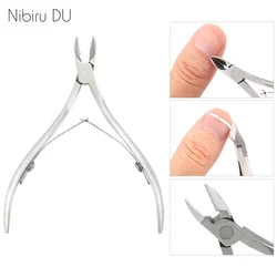 1pcs Professional Nail Dead Skin Scissors Cuticle Nipper Stainless Steel Pliers Manicure Pedicure Care Nail Art Toe Tools