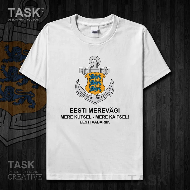 Estonia Estonian EST Eesti  country clothes Short sleeve new Tops t shirt  Tactical sports cotton summer 01