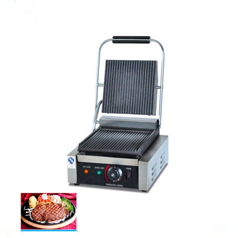 電気グリルマシン商業パニーニグリルサンドイッチメーカー