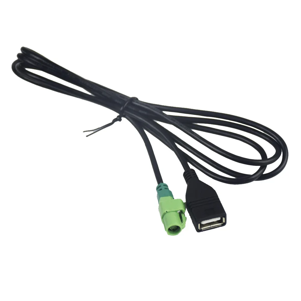 USB Input Cable Wire Harness CD Player Aux Adapter for BMW 3 5 Series E90 E91 E92