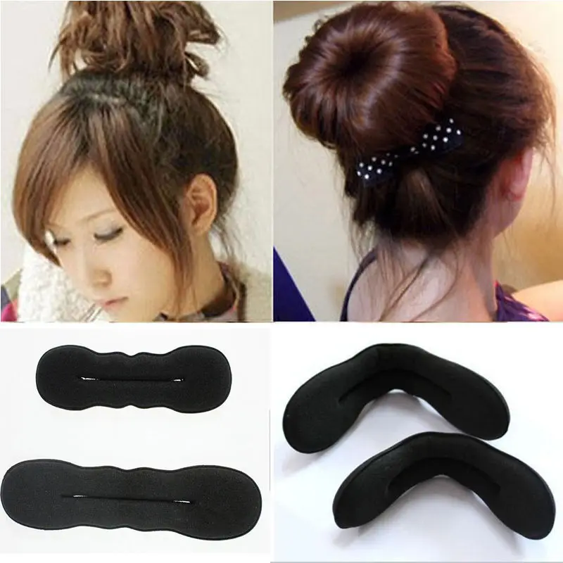 2 Pc (Een Grote een ander is Smal) hair Styling Magic Sponge Clip Foam Bun Curler Kapsel Twist Maker Tool Hot Koop spda1a96