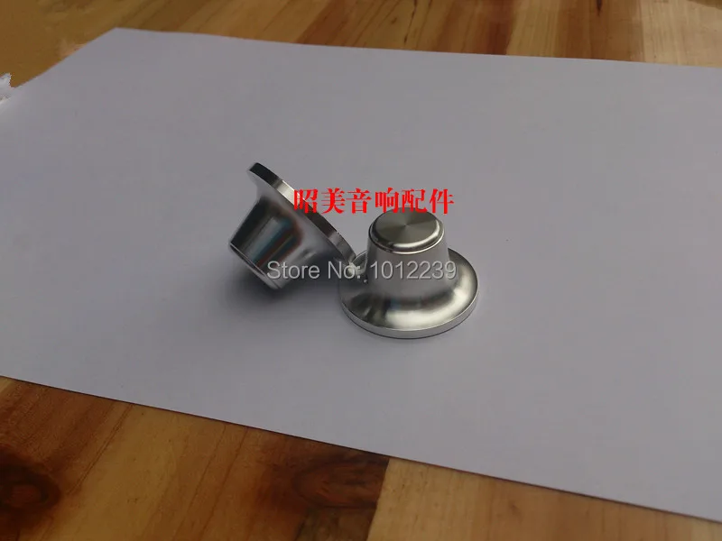 1 pcs Diâmetro 38mm alta 22mm todos os sólidos de alumínio botão de Volume amplificador De Áudio potenciômetro knob