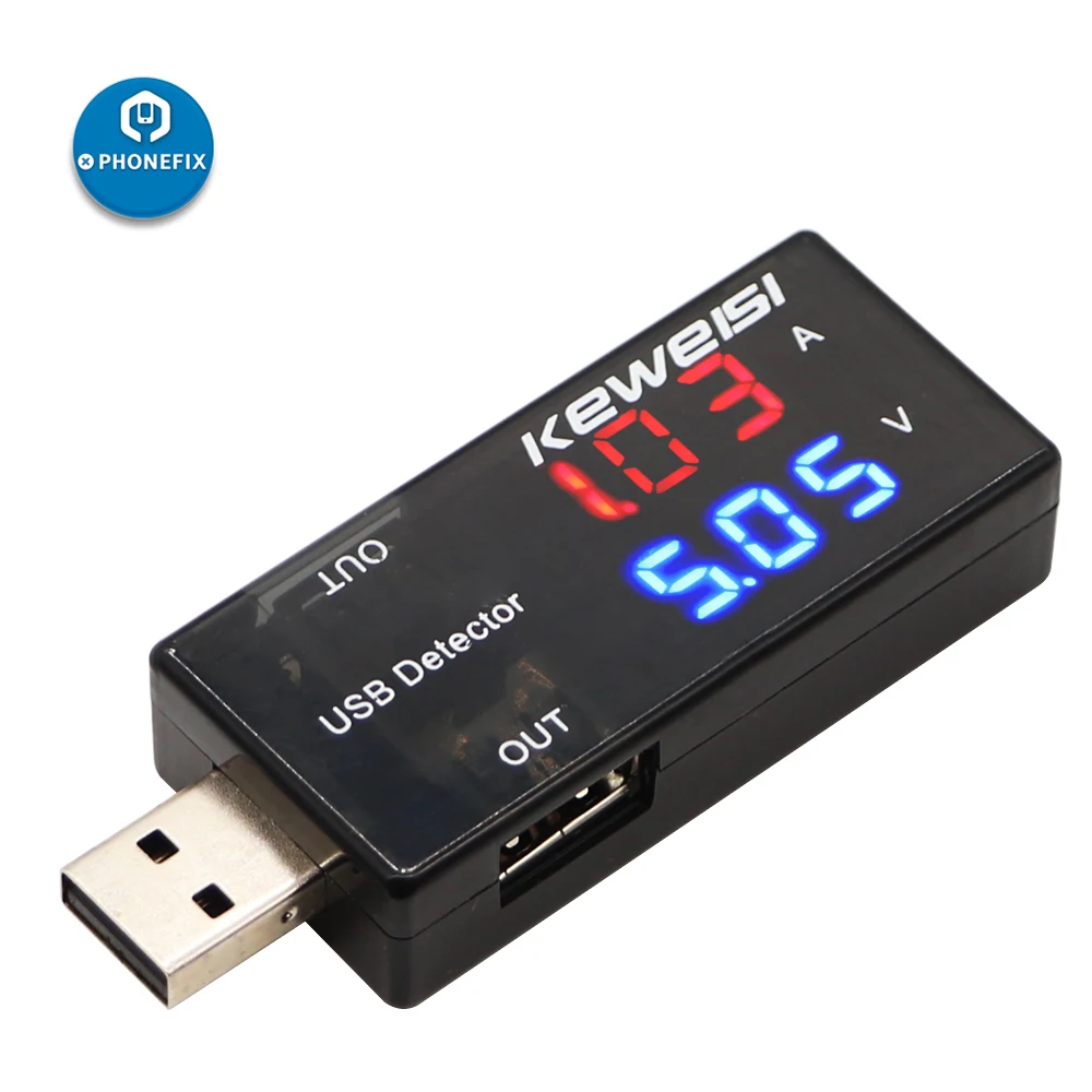 USB Charger Doctor Current Voltage Charging Detector Battery Voltmeter Ammeter Multimeter USB Tester Mobile Power Panel Monitor