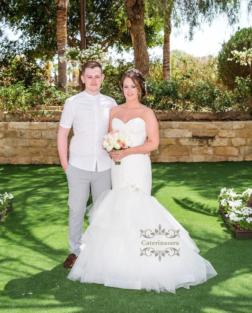 Robe de mariée en Tulle sans bretelles, tenue de soirée, sirène, cristaux, jupe trompette, 2019