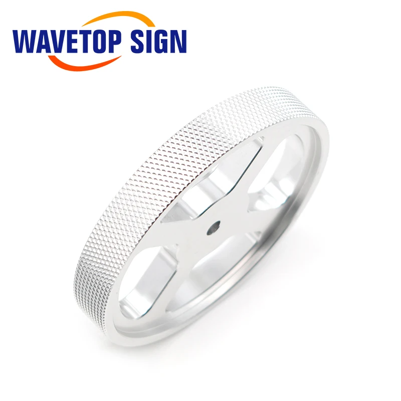 WaveTopSign foro interno ruota Encoder sincrono goffrato in lega di alluminio in metallo 6mm circonferenza 200/250/300mm larghezza 15mm