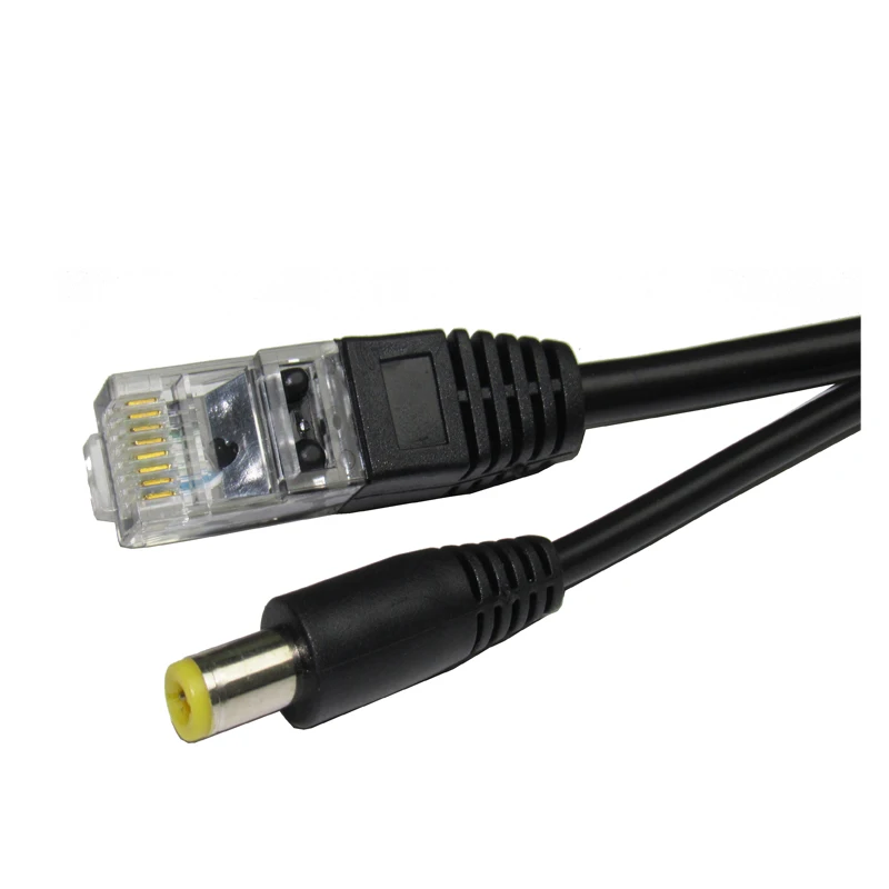 Cable adaptador POE de 48V a 12V, 2.5A, alta calidad, 30W, módulo de fuente de alimentación divisor POE, separador combinador para cámara CCTV