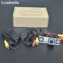 Draadloze Camera Voor Porsche Cayenne 9Pa/9PA1/957 958 2002 ~ 2010 Achteruitrijcamera Hd Ccd nachtzicht Back Up Reverse Parking