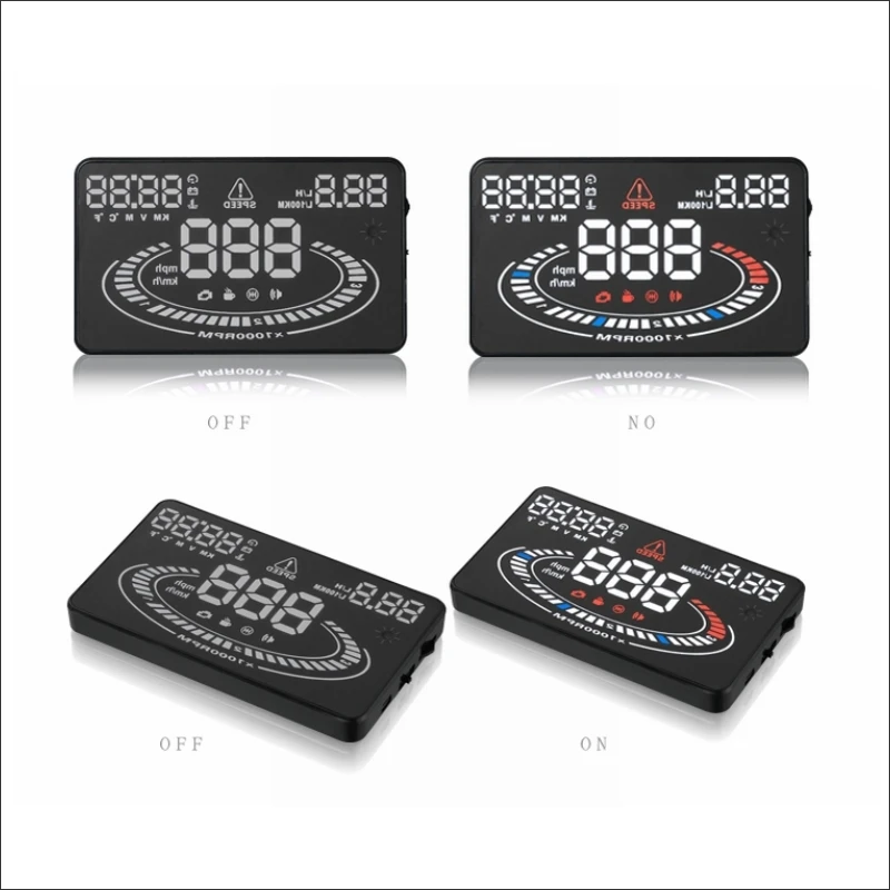 

For Mercedes Benz C C63 MB W202 W203 W204 W205 Car HUD Head Up Display Reflect Information On windshield To Monitor Speed