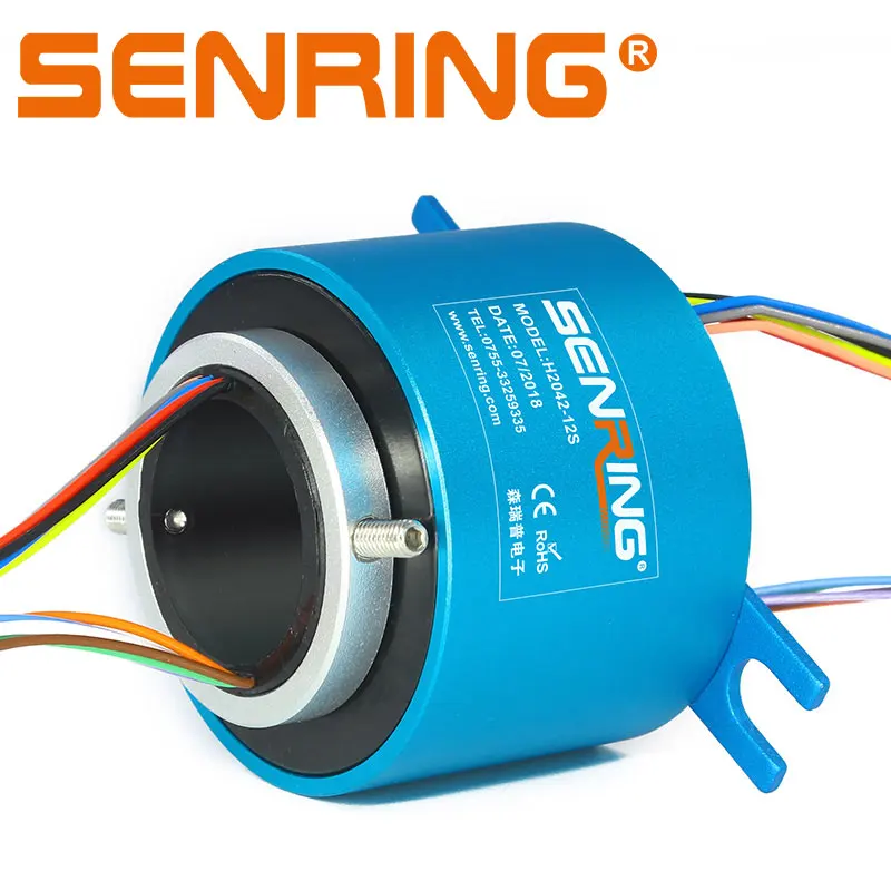 

Slip Ring of Bore Size 20mm Rotary Joints with 12 Wires 2A Conductive Sliprings