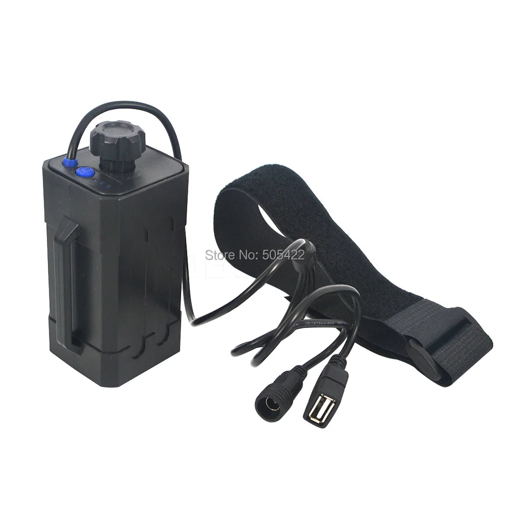 Wholesale Waterproof 18650 Power Battery Storage Case Box Holder For Bike LED Light Cell Phone DHL shipping