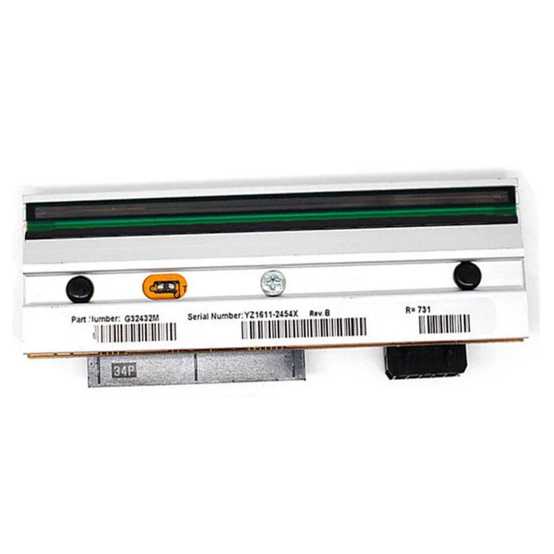 

Новый G32432-1M G 324321 Совместимая печатающая головка принтера M 105SL для термопринтера этикеток со штрих-кодом Zebra 105SL 110PAX3, 203 точки на дюйм
