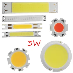 [ALLCOB] MIX 3W 9V 11V 3V 4V led cob lamp light emitting diode panel round cob for DIY bulb cob led bar strip chip source