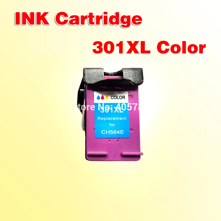 1x ink cartridge compatible for hp301 301 301xl color Deskjet 1000 1050 2000 2050 J410a J510a