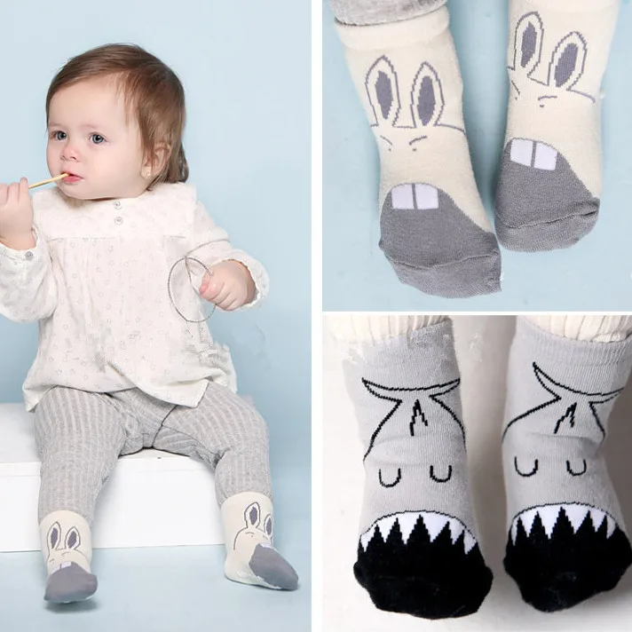 new South Korea cartoon baby socks antiskid children cotton socks Baby Cartoon socks SK36