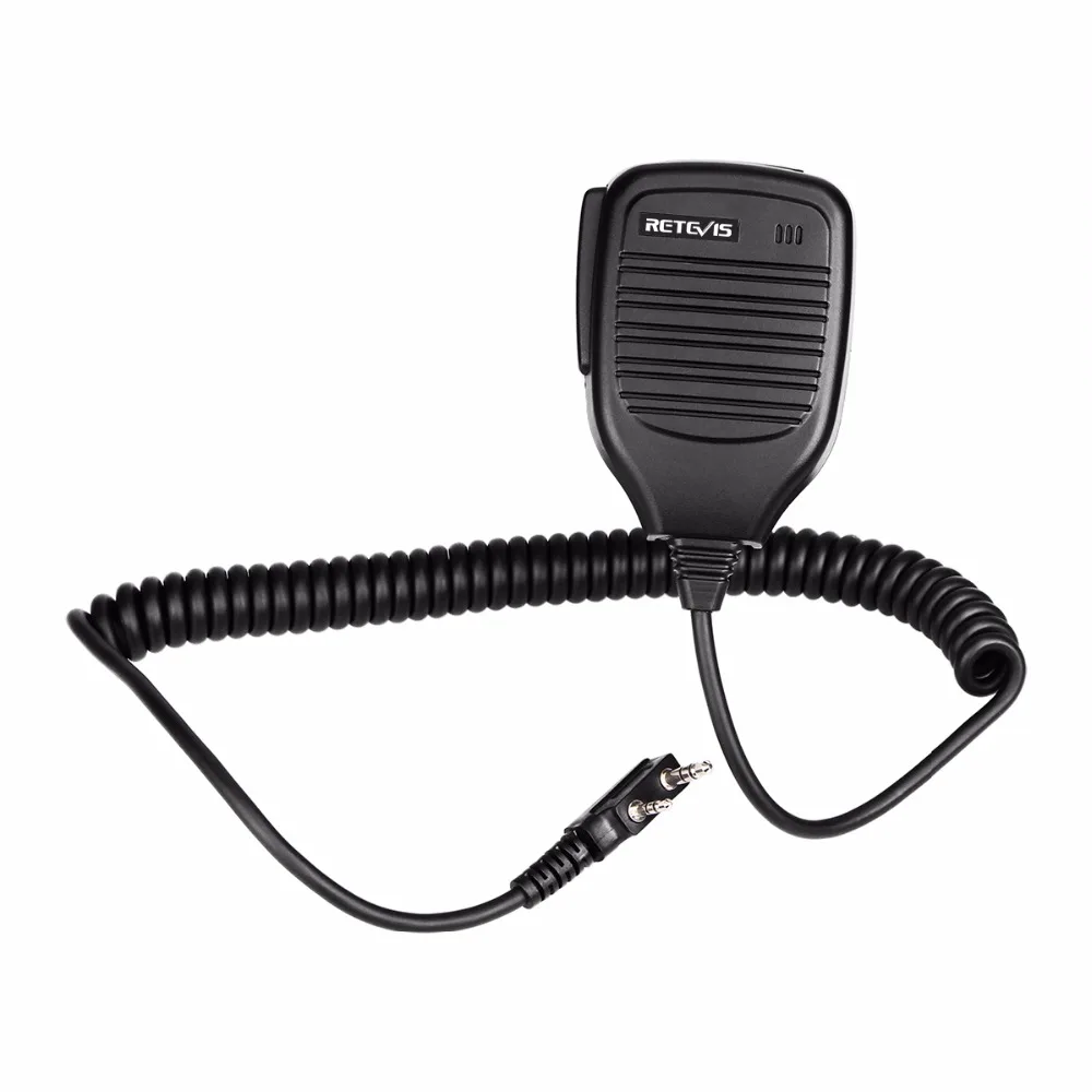 Imagem -02 - Retevis-microfone de Alto-falante Portátil Mic Ptt Acessórios Tangentes Apto para Walkie Talkie uv 5r 888s H777 Rt5r 10 Pcs