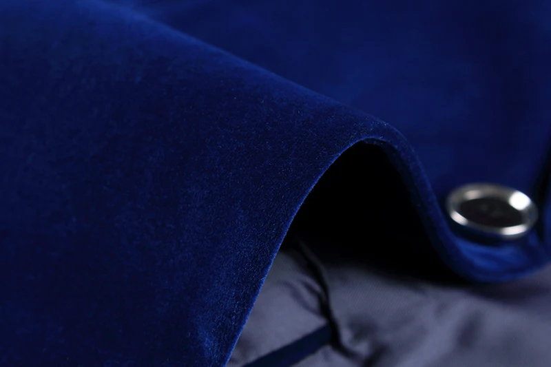 Herren samt mode blazer schwarz licht blau 4 farbe slim fit anzug 2021 frühling herbst outwear mantel Freies verschiffen Anzüge für Männer