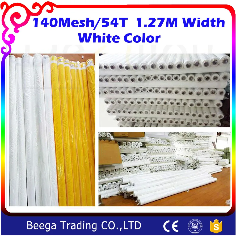 DPP 140 Mesh Count(56T) Fabric  DPP 40 Mesh Screen Printing Material Frame