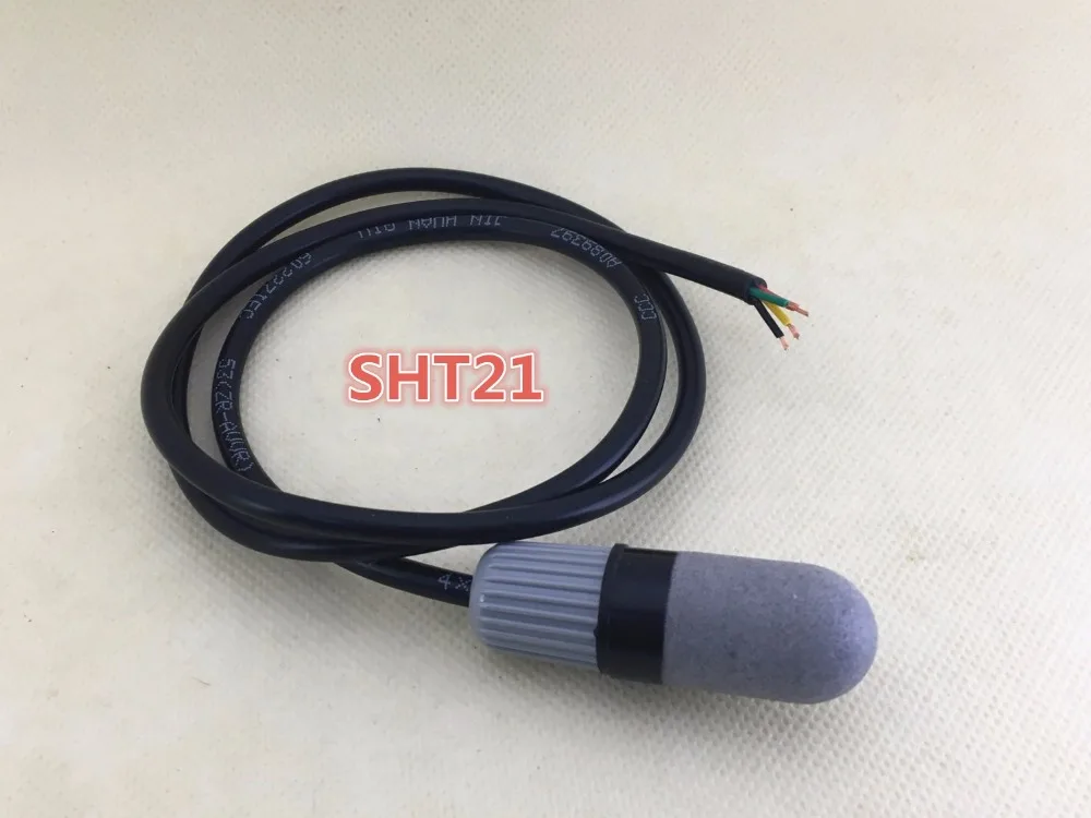 TH21GGL sensore di umidità della temperatura plastica ABS impermeabile antipolvere bloccaggio proteggere copertura shell house cable con SHT21