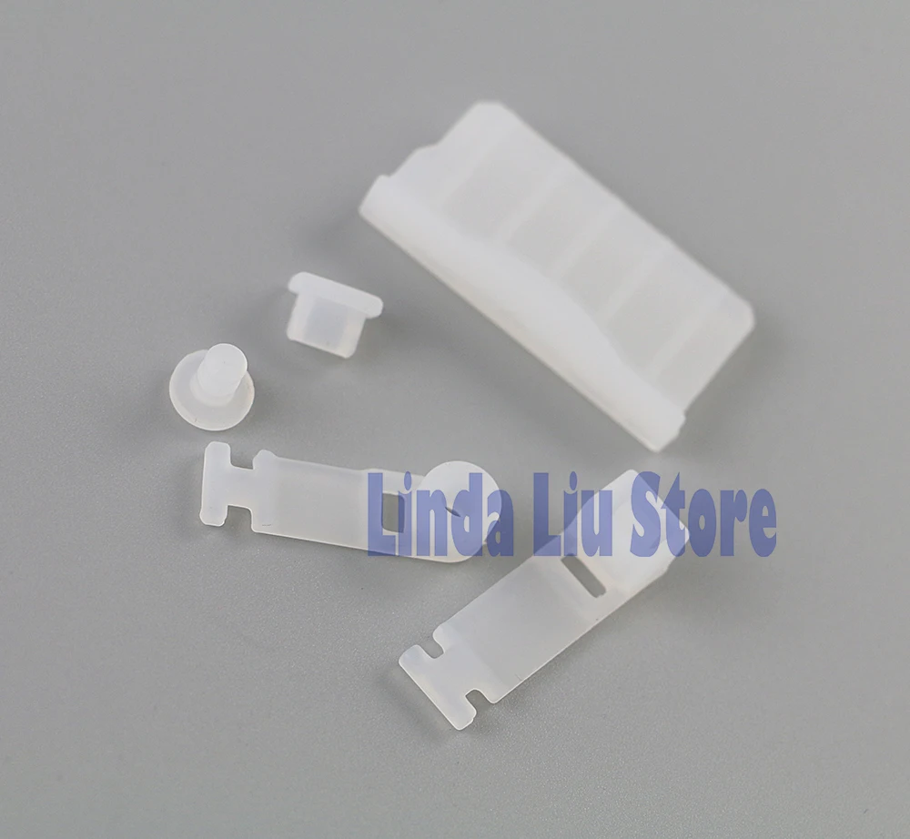 1 مجموعة سيليكون الغبار التوصيل سماعة جاك جهاز شحن برهان حامي غطاء ل جديد 3DS XL LL جديد 3DSXL 3DSLL