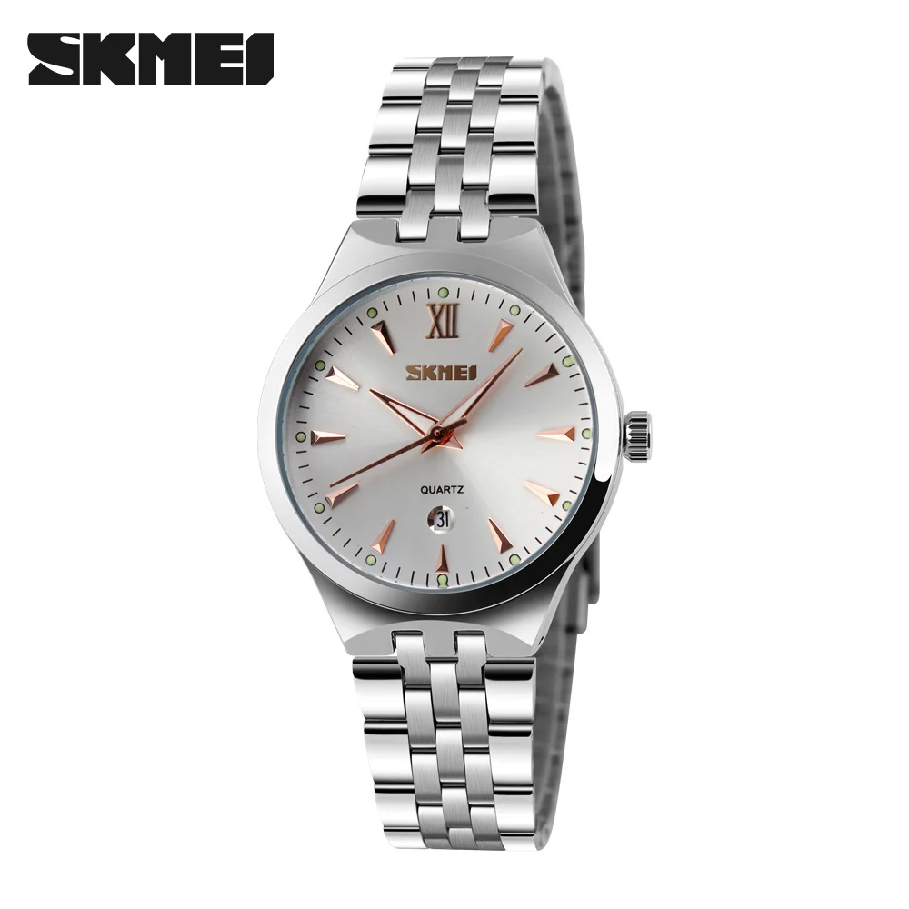 Watches Women Luxury Brand Watch SKMEI Quartz Wristwatches Fashion Sport Stainless Steel Casual Watch relogio feminino