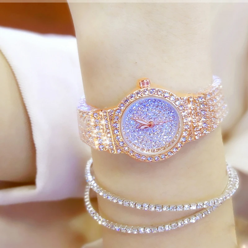 2019 New Luxury Women Watches Diamond Famous Brand Elegant Dress Quartz Watches Ladies Rhinestone Wristwatch Relogios Femininos