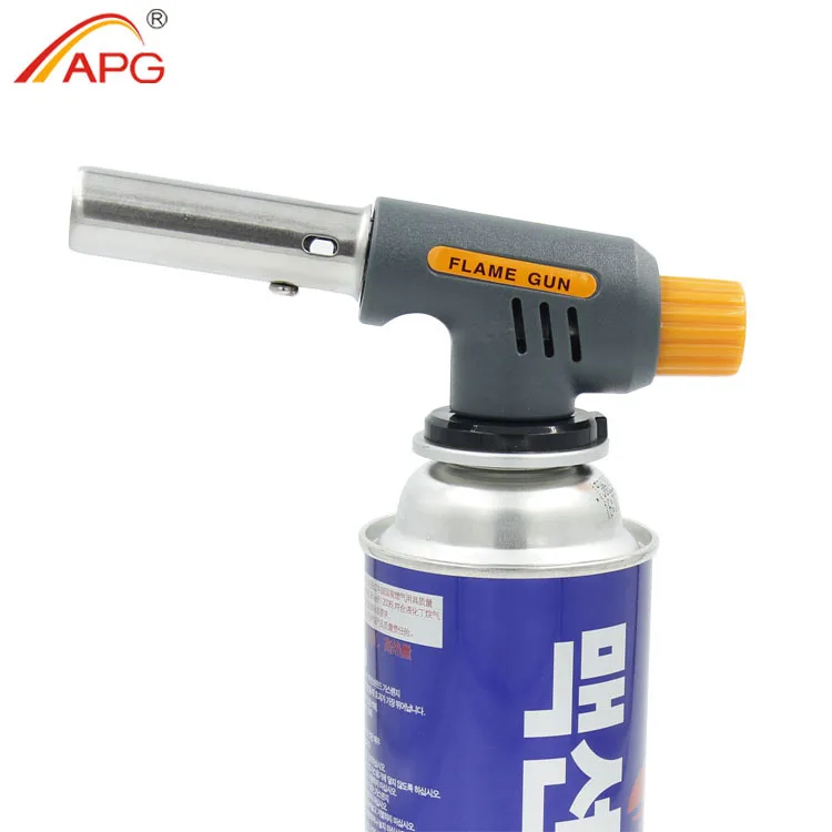 APG High temperature welding torch stainless steel flame gun for BBQ