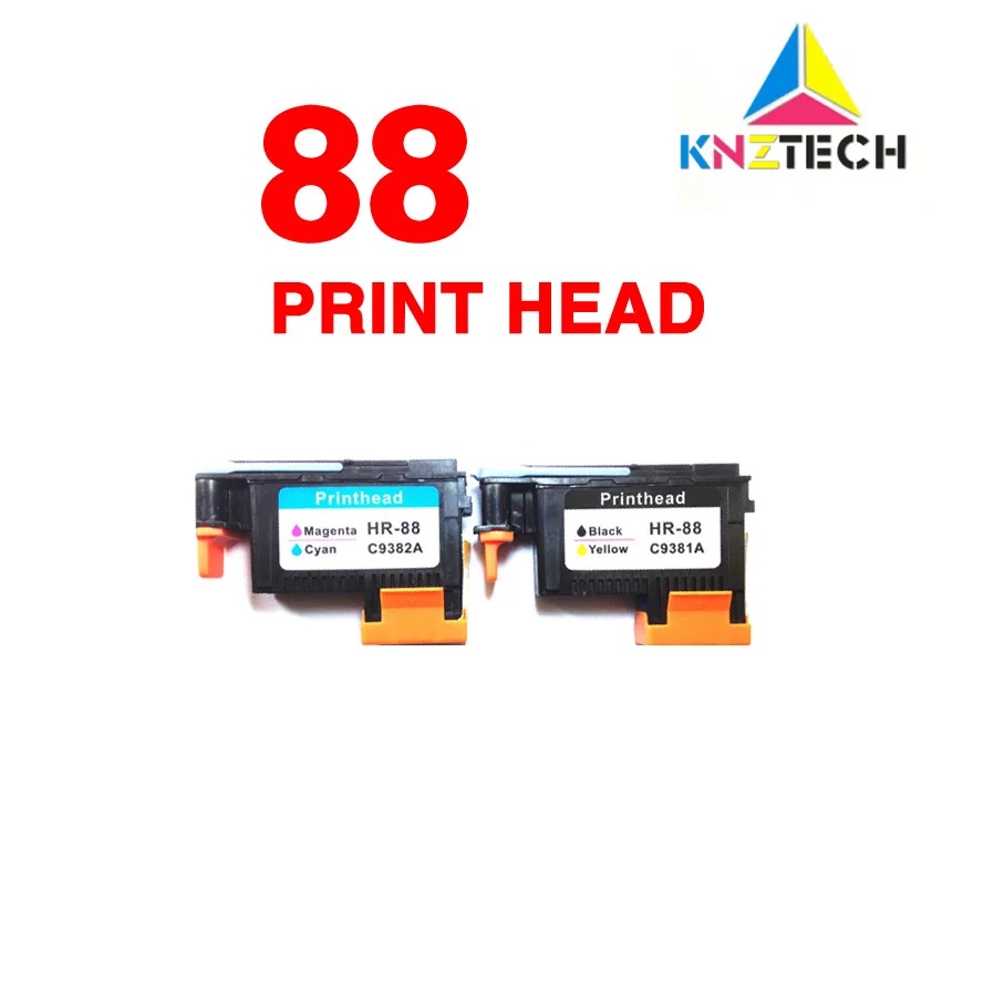 KNZ 88 Printhead C9381A C9382A 88 Print Head for hp88 Officejet Pro K5400 K550 K8600 L7480 L7550 L7580 L7590 L7650