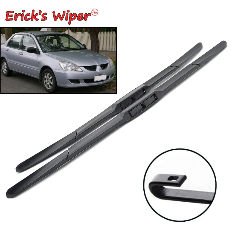 

Erick's Wiper Front Wiper Blades For Mitsubishi Lancer 2003 - 2007 Windshield Windscreen Clean Window Car Rain Brushes 24"+18"