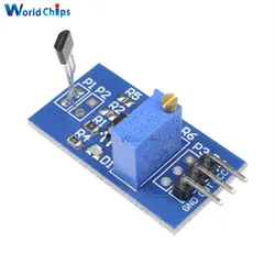 LM393 Hall Sensing Probe Hall Switch Sensor Module Motor Speed Test 5V/3.3V For Arduino Magnetic Detect Car