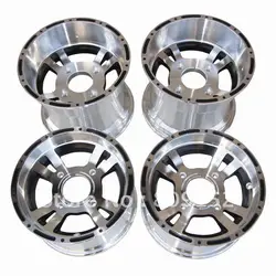 ATV Aluminum Alloy Rims front and rear 4pcs of 1 set 10x8inch and 10x5.5inch