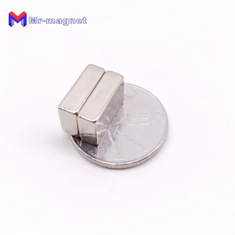 50pcs 25mm x 10mm x 8mm Strong Block permanent Slice Magnets  Rare Earth Neodymium 25*10*8mm High Quality neodymium Magnets