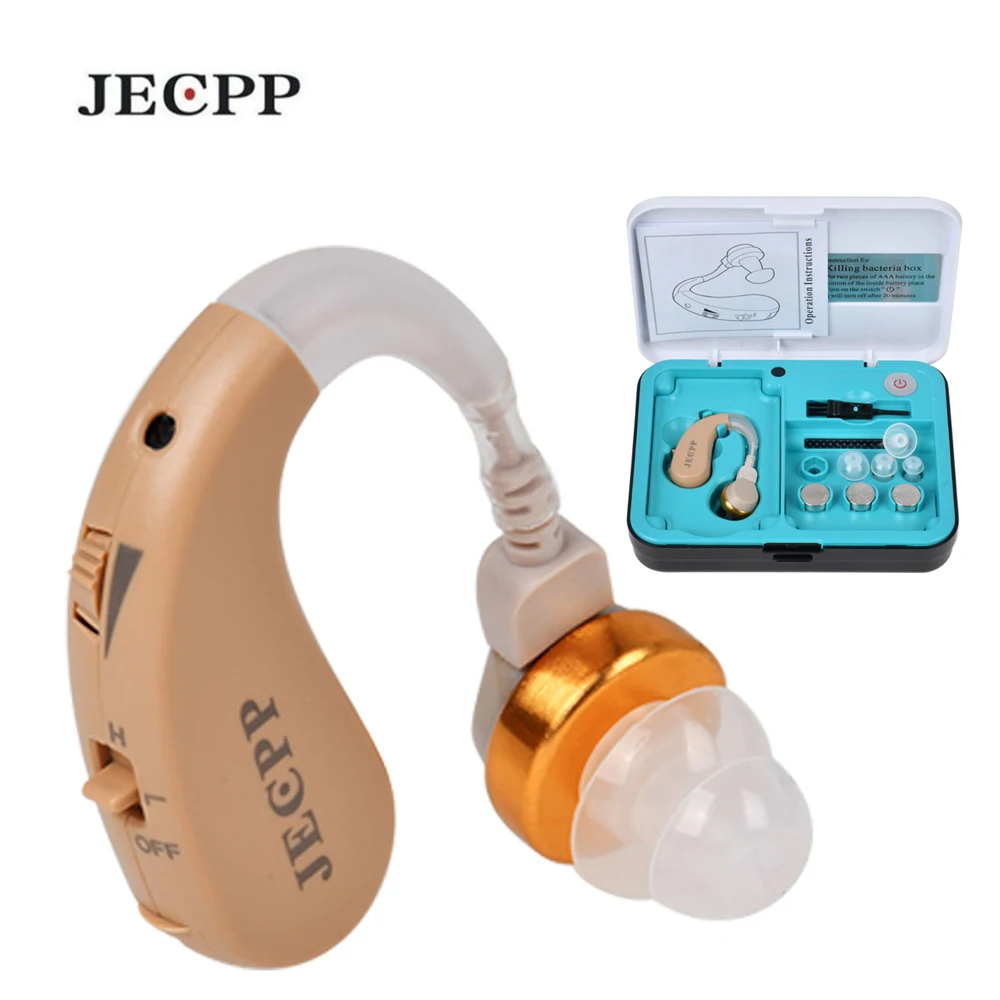 

KXW-212 Behind Ear Hearing Aid Kit With UV Box Digital Adjustable Hearing Enhancement Voice Amplifier Device Sound Enhancer