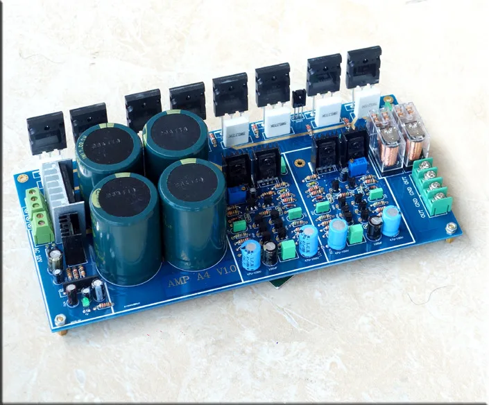 

NJW0281 NJW0302 symmetry Double Differential High-power amplifier board 300W+300W