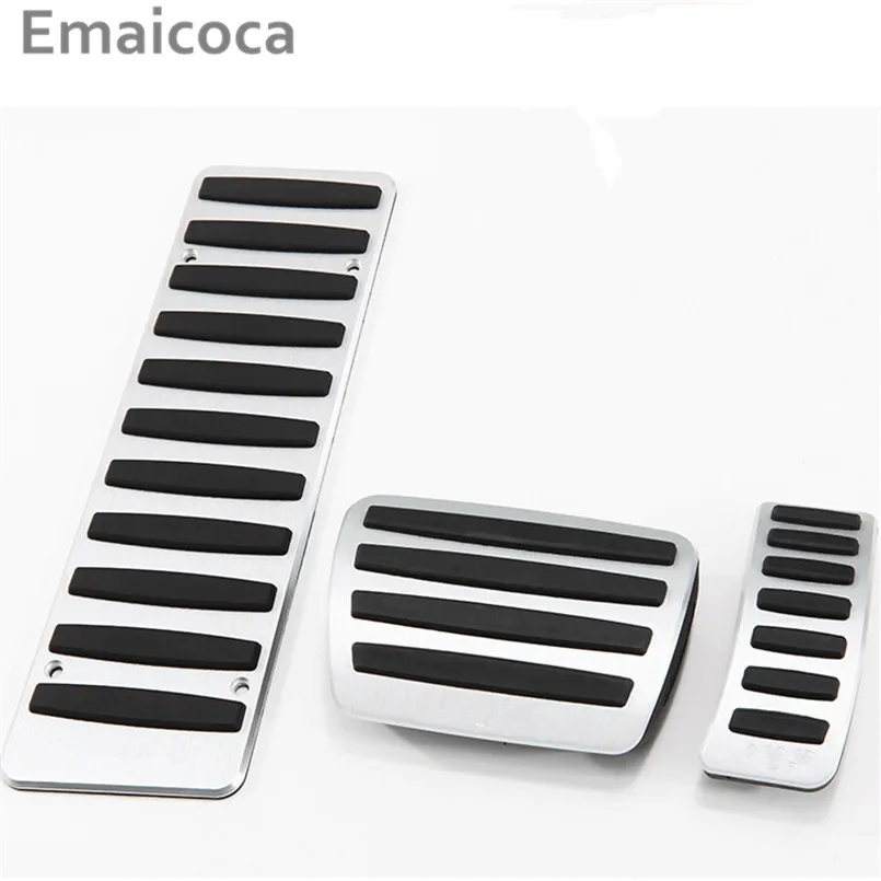 Emaicoca Car-styling Gas Brake FootRest Fuel Pedal cover case For AUDI A4 S4 RS4 A5 S5 RS5 8T A6 4G S6 (C7) Q5 S5 RS5 A7 S7 SQ5