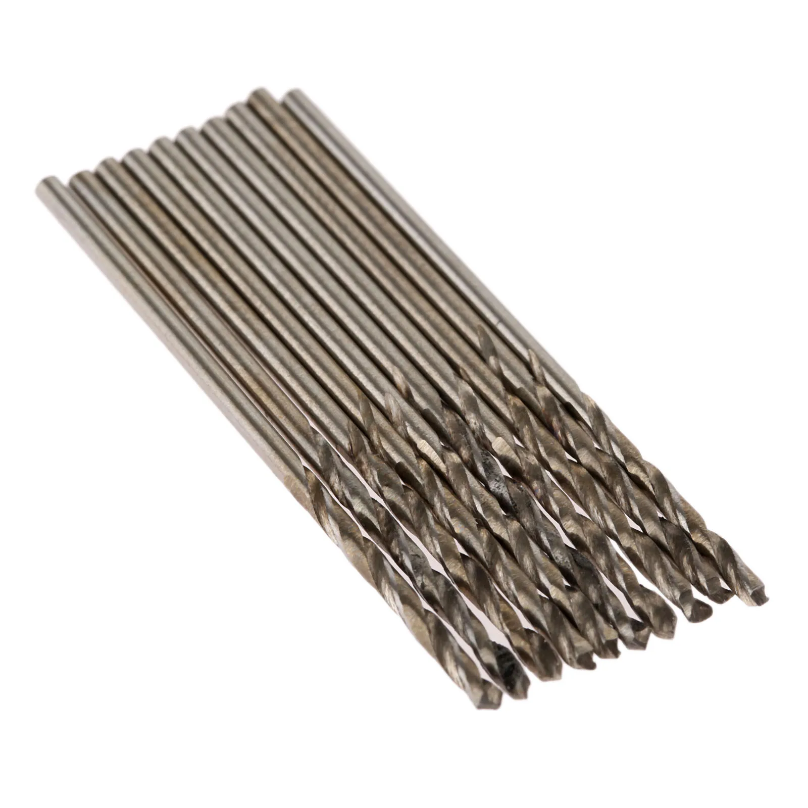 10Pcs Twist Drill Bits HSS Drill Bit Micro Straight Shank Wood Drilling Electric Drills Woodworking Tools 1.1/1.2/1.3/1.4mm