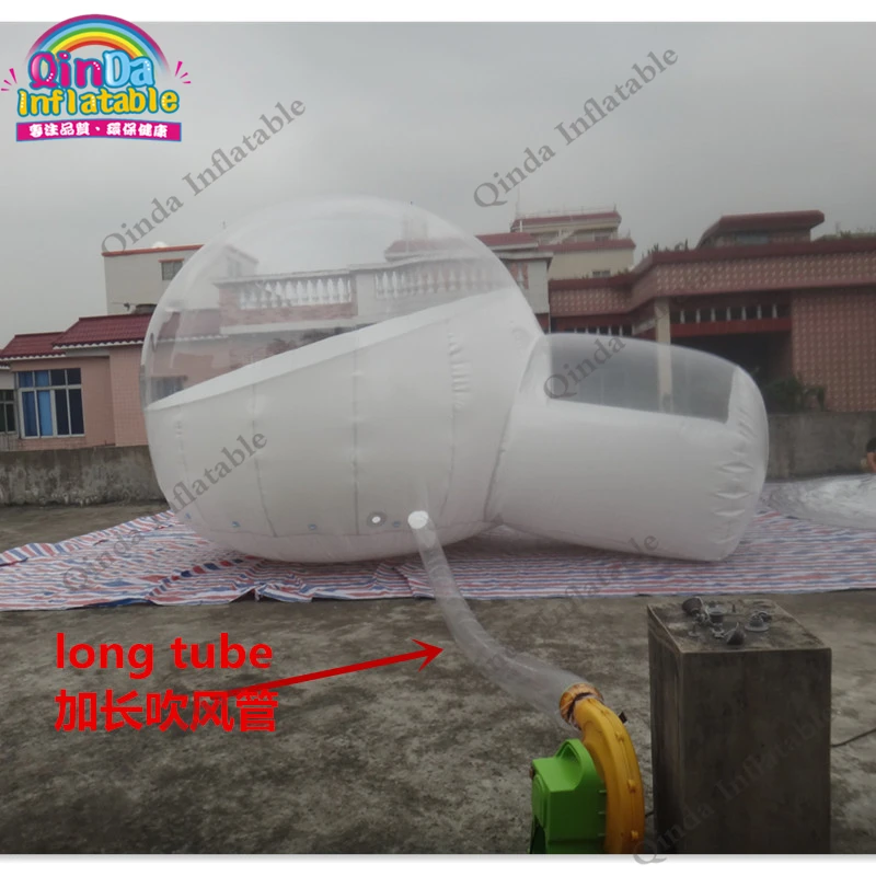 6*2m Single Tunnel Bubble Inflatable Yurt Tent,Inflatable Clear Bubble Tent For Party Event